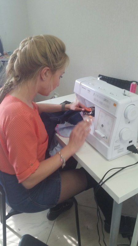 Учимся работать на швейной машине